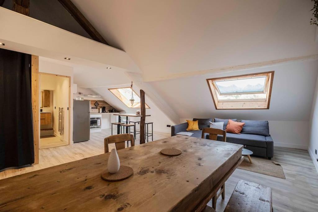Apartmán Cocon Sous Les Toits Albertville Exteriér fotografie