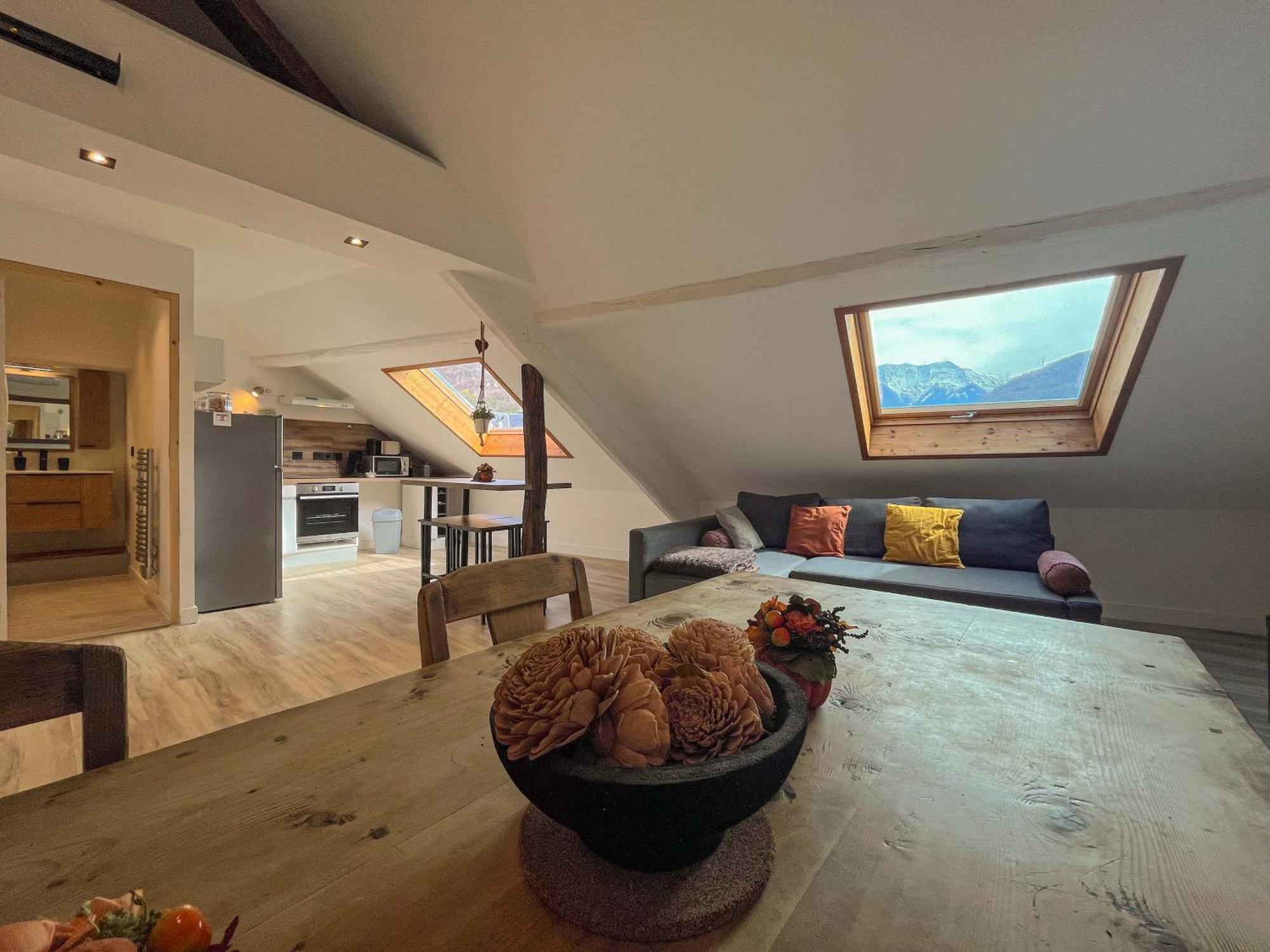 Apartmán Cocon Sous Les Toits Albertville Exteriér fotografie