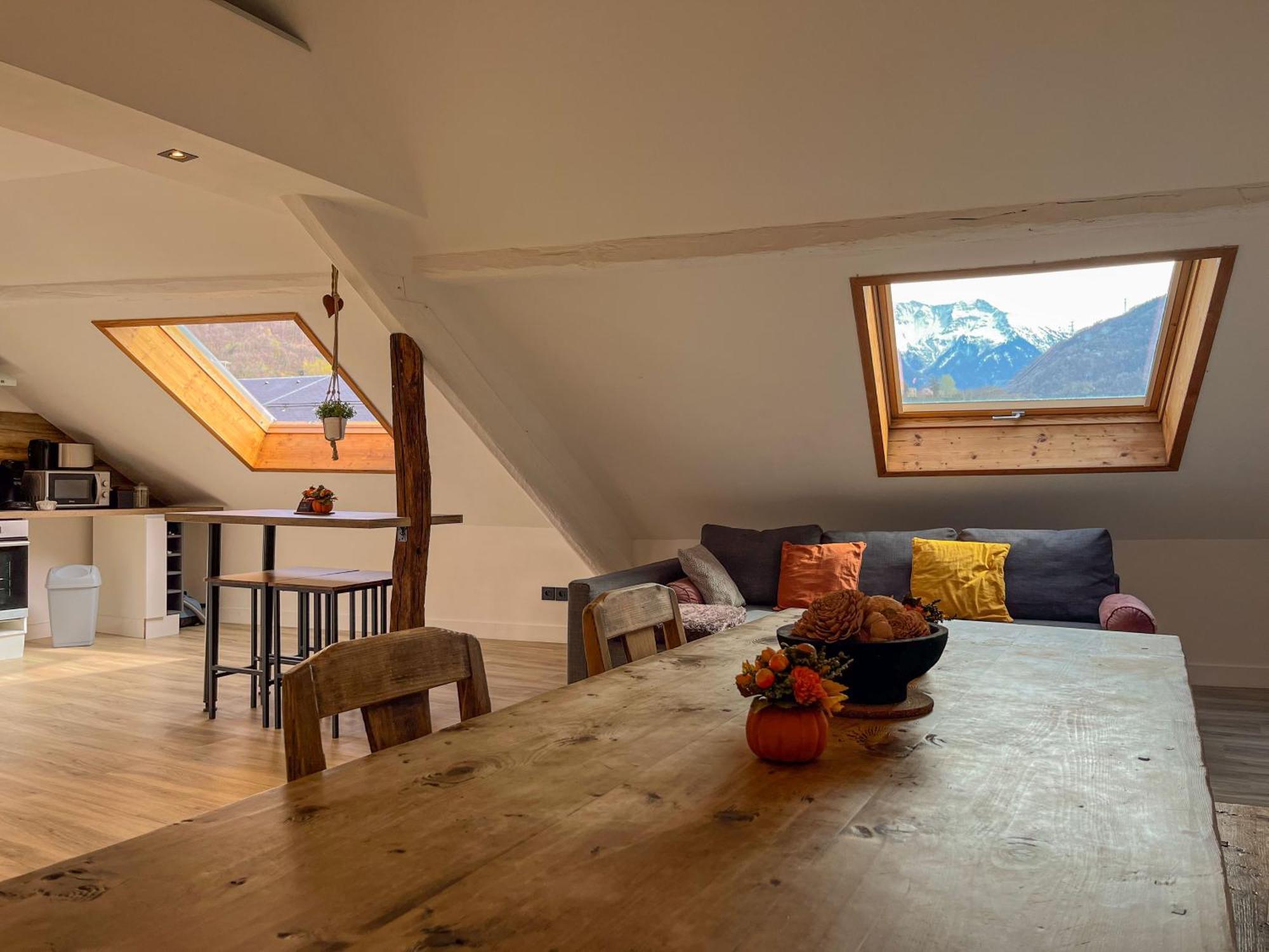 Apartmán Cocon Sous Les Toits Albertville Exteriér fotografie