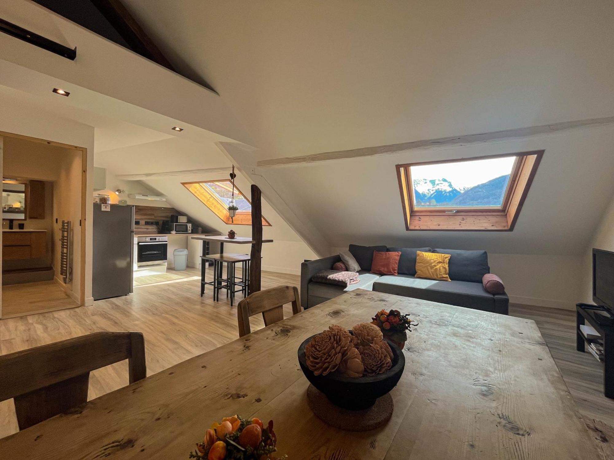Apartmán Cocon Sous Les Toits Albertville Exteriér fotografie