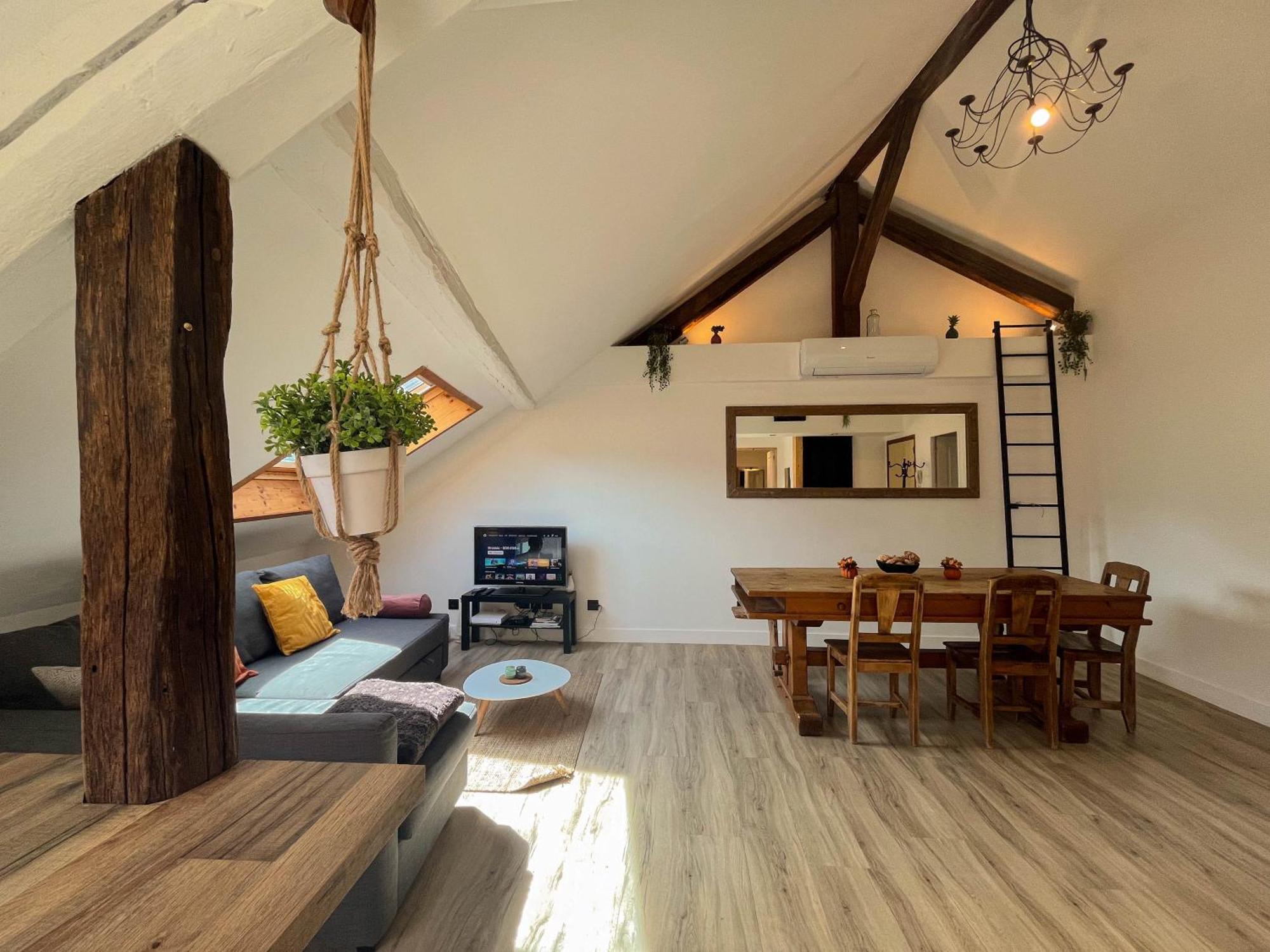 Apartmán Cocon Sous Les Toits Albertville Exteriér fotografie